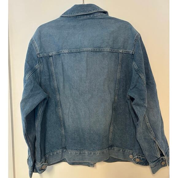 NWOT J.Crew Relaxed Denim Jacket Size XL - Picture 8 of 8